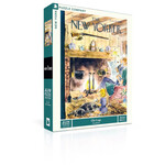 New York Puzzle Co New Yorker, The - Glo-Logs 500 Piece Puzzle