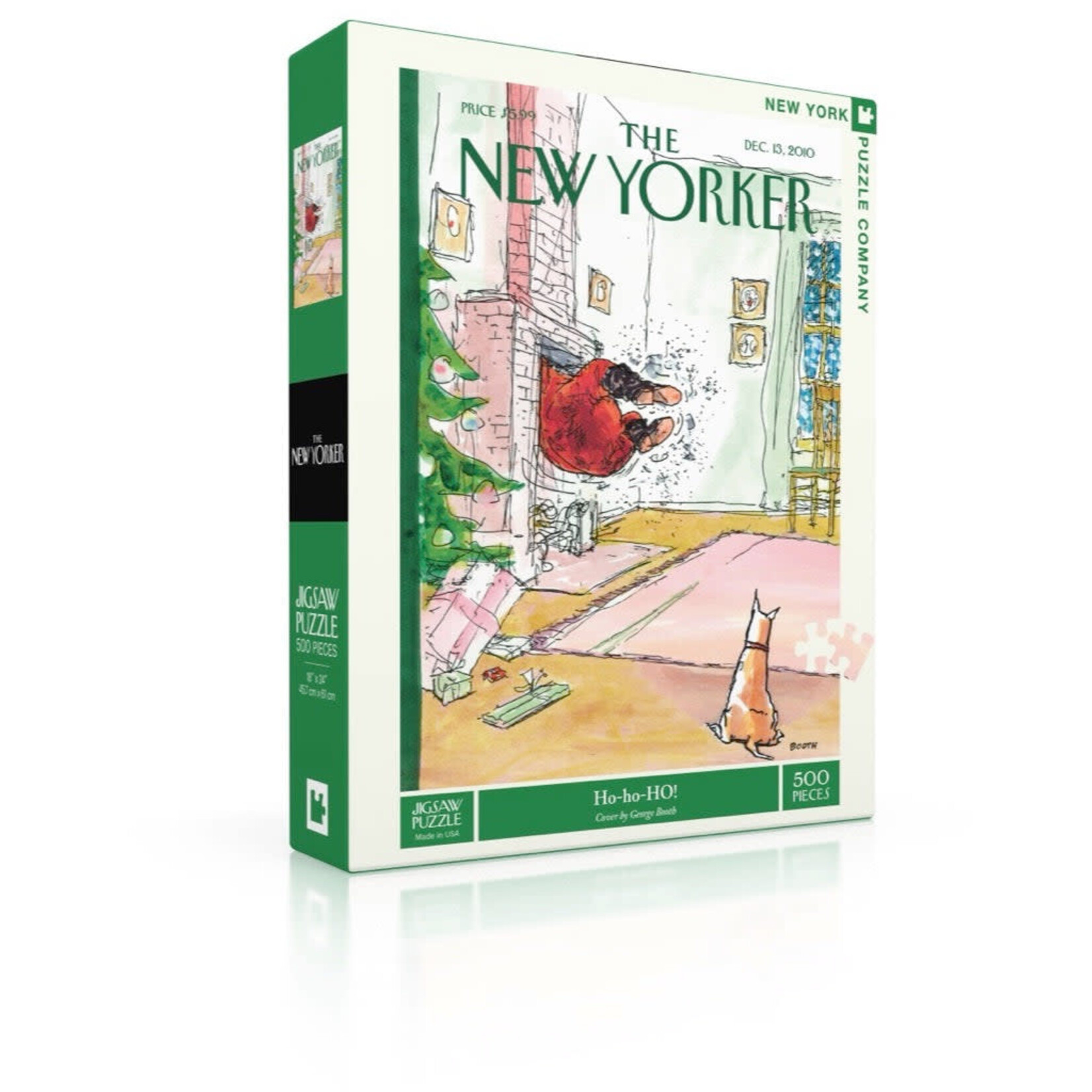 New York Puzzle Co New Yorker, The - Ho Ho Ho 500 Piece Puzzle