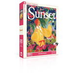 New York Puzzle Co Sunset - Pruning Passion 500 Piece Puzzle