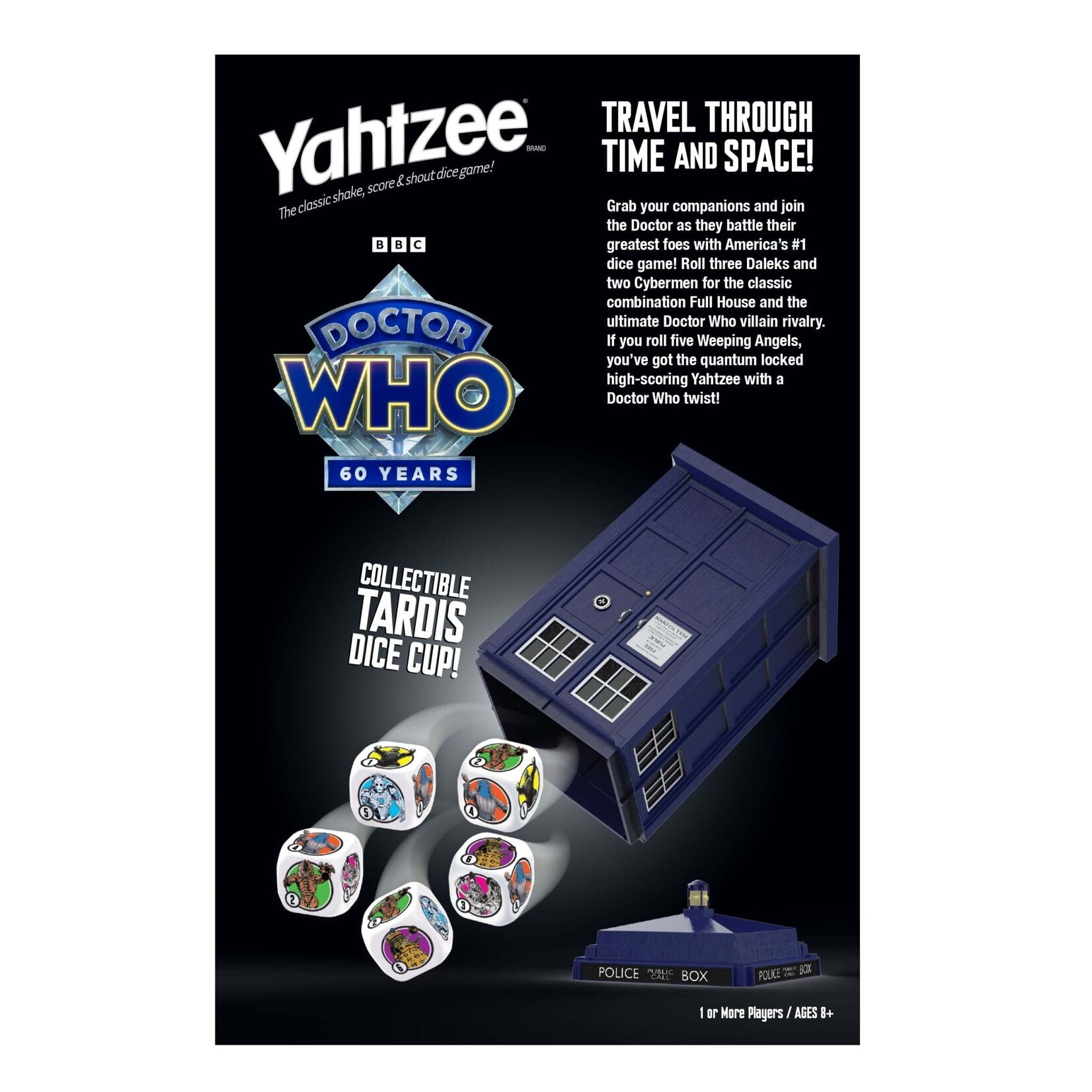 The Op Yahtzee: Doctor Who 60th Anniversary Edition