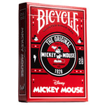 Bicycle Bicycle Playing Cards: Classic Mickey Red