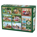 Cobble Hill Squirrels On Vacation 1000pc Puzzle