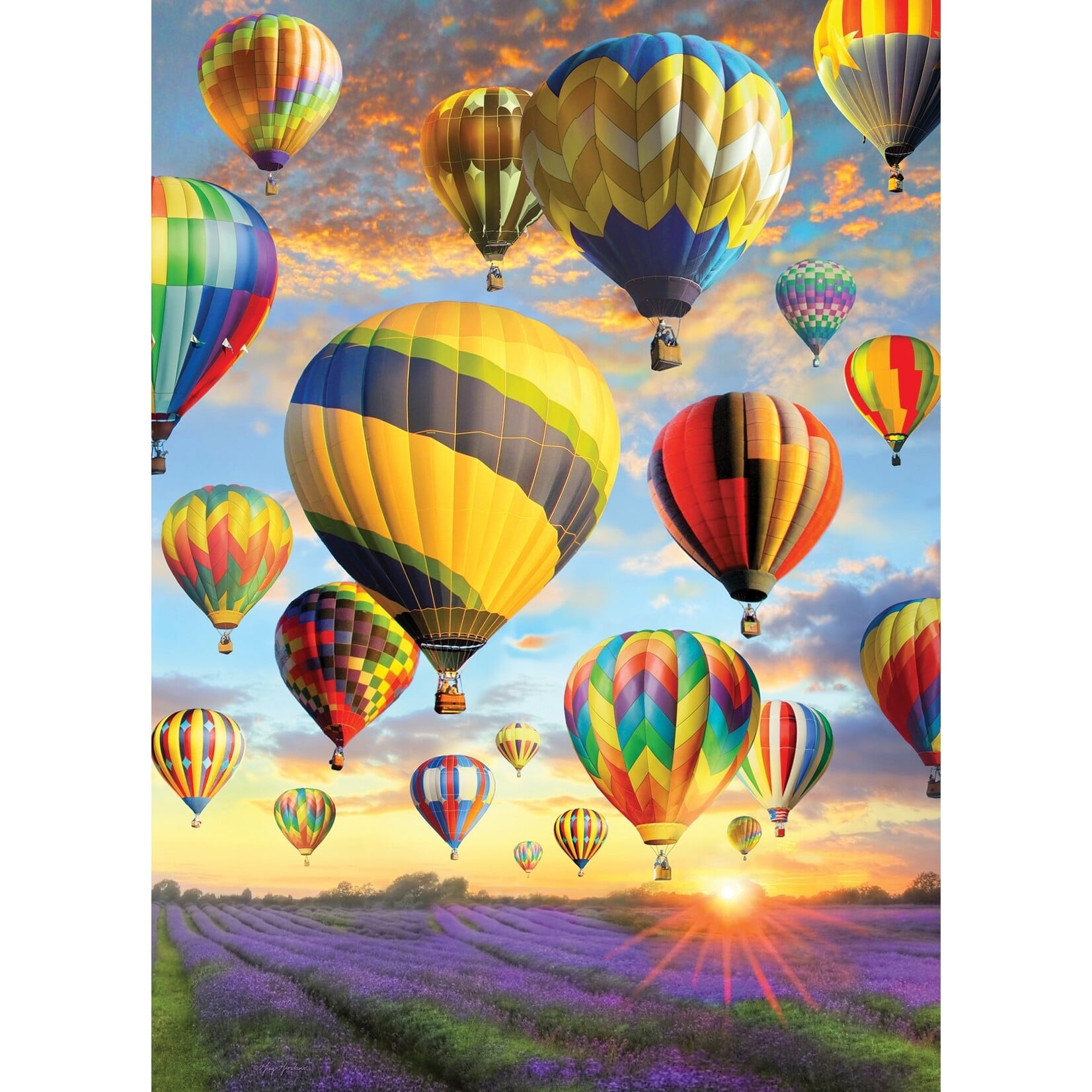 Cobble Hill Hot Air Balloons 1000pc Puzzle