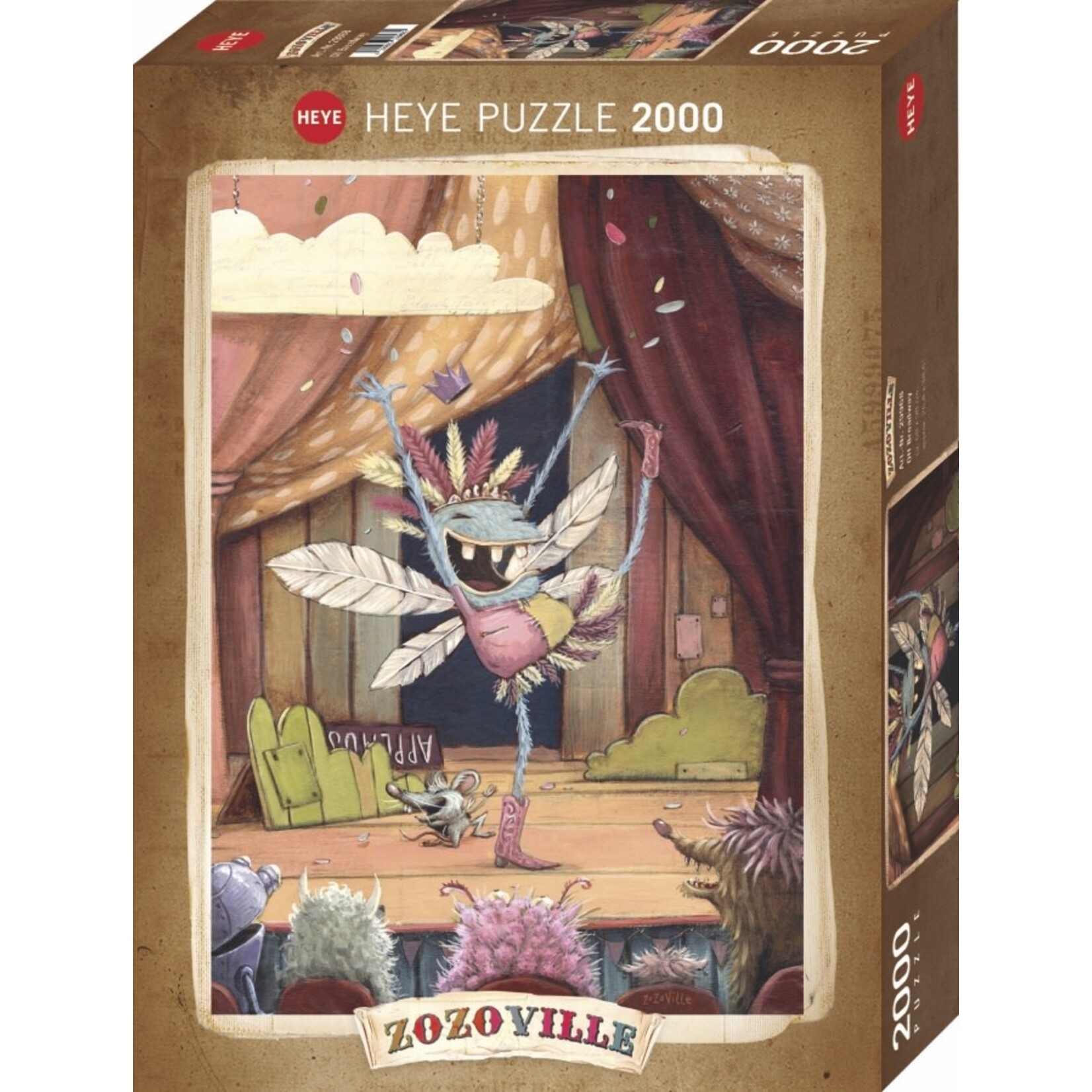 Heye Zozoville - Off Broadway 2000 Piece Puzzle