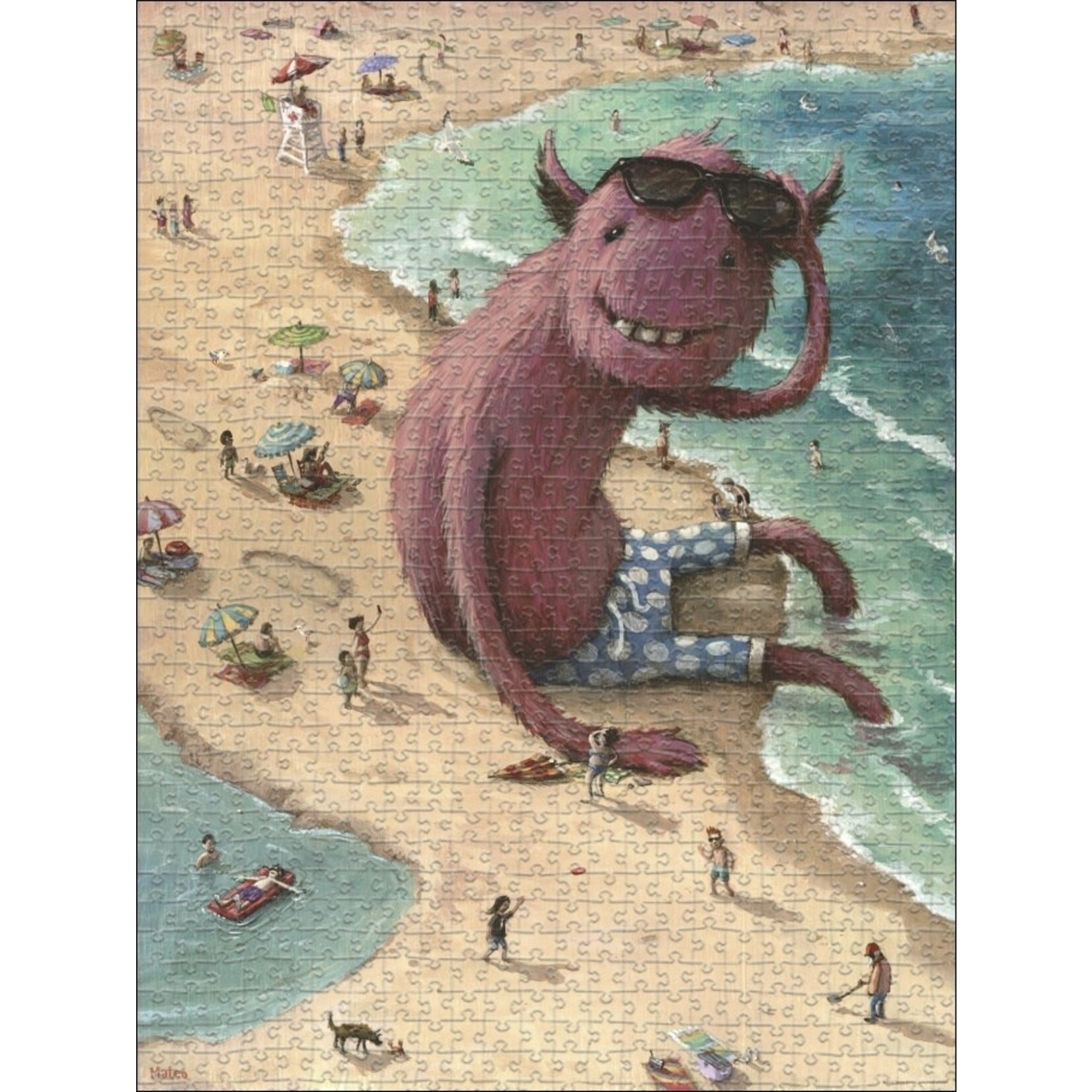 Heye Zozoville - Beach Boy 1500 Piece Puzzle