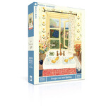 New York Puzzle Co Loré Pemberton - Forget-Me-Not Spring 1000 Piece Puzzle