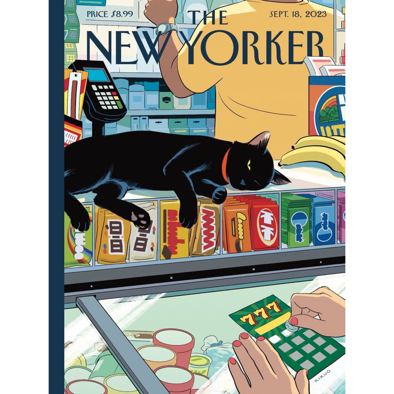 New York Puzzle Co New Yorker, The - Bodega Cat 1000 Piece Puzzle