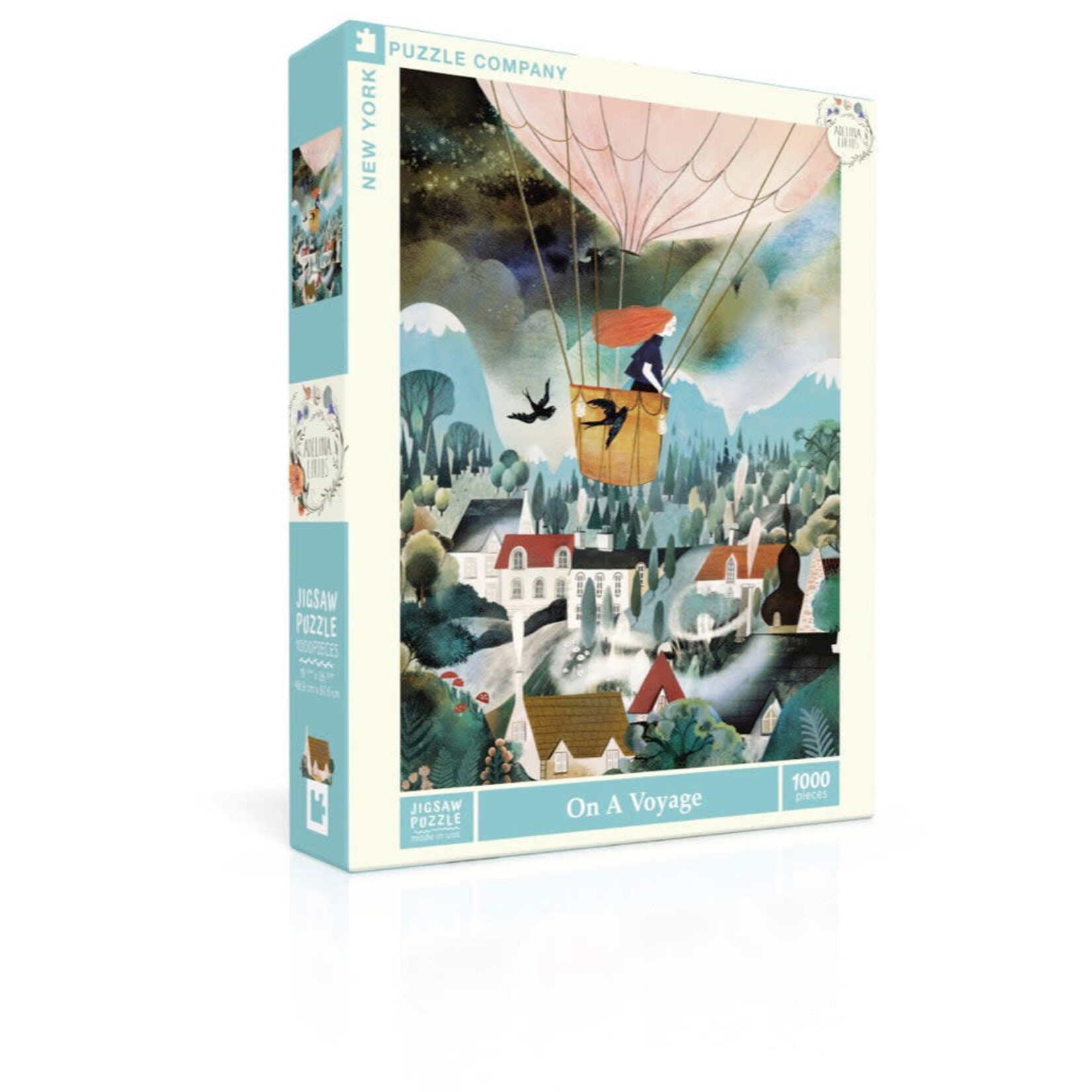 New York Puzzle Co Adelina Lirius - On a Voyage 1000 Piece Puzzle