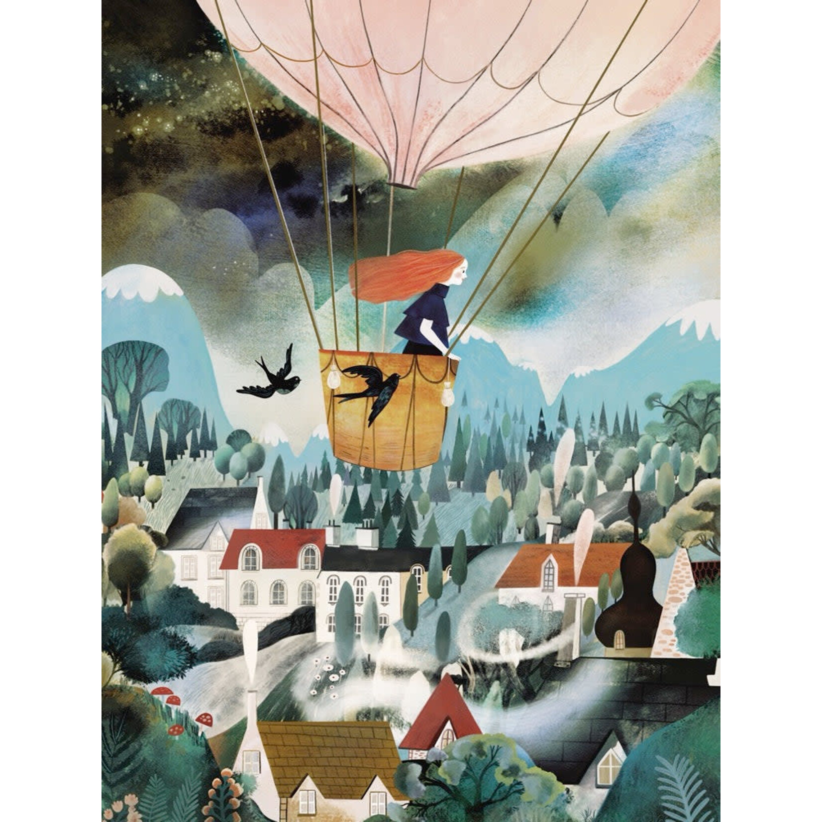 New York Puzzle Co Adelina Lirius - On a Voyage 1000 Piece Puzzle