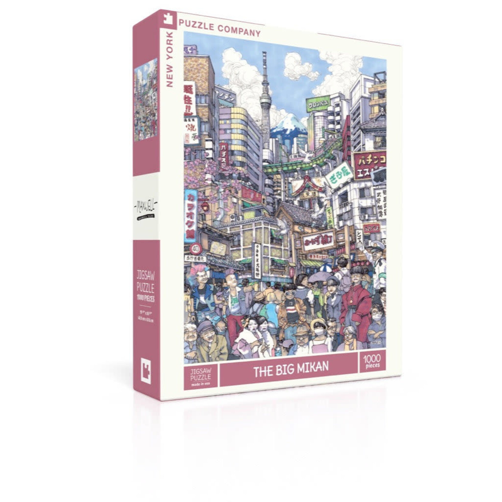 New York Puzzle Co Maxwell - Big Mikan, The 1000 Piece Puzzle
