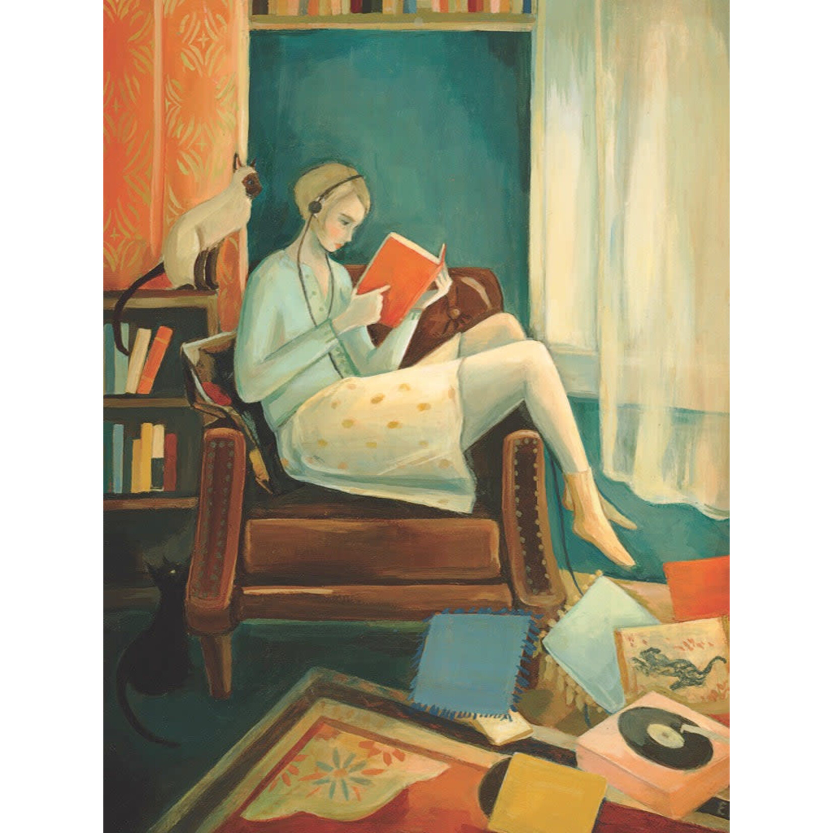 New York Puzzle Co Dream World - Eleanor's Room 1000 Piece Puzzle