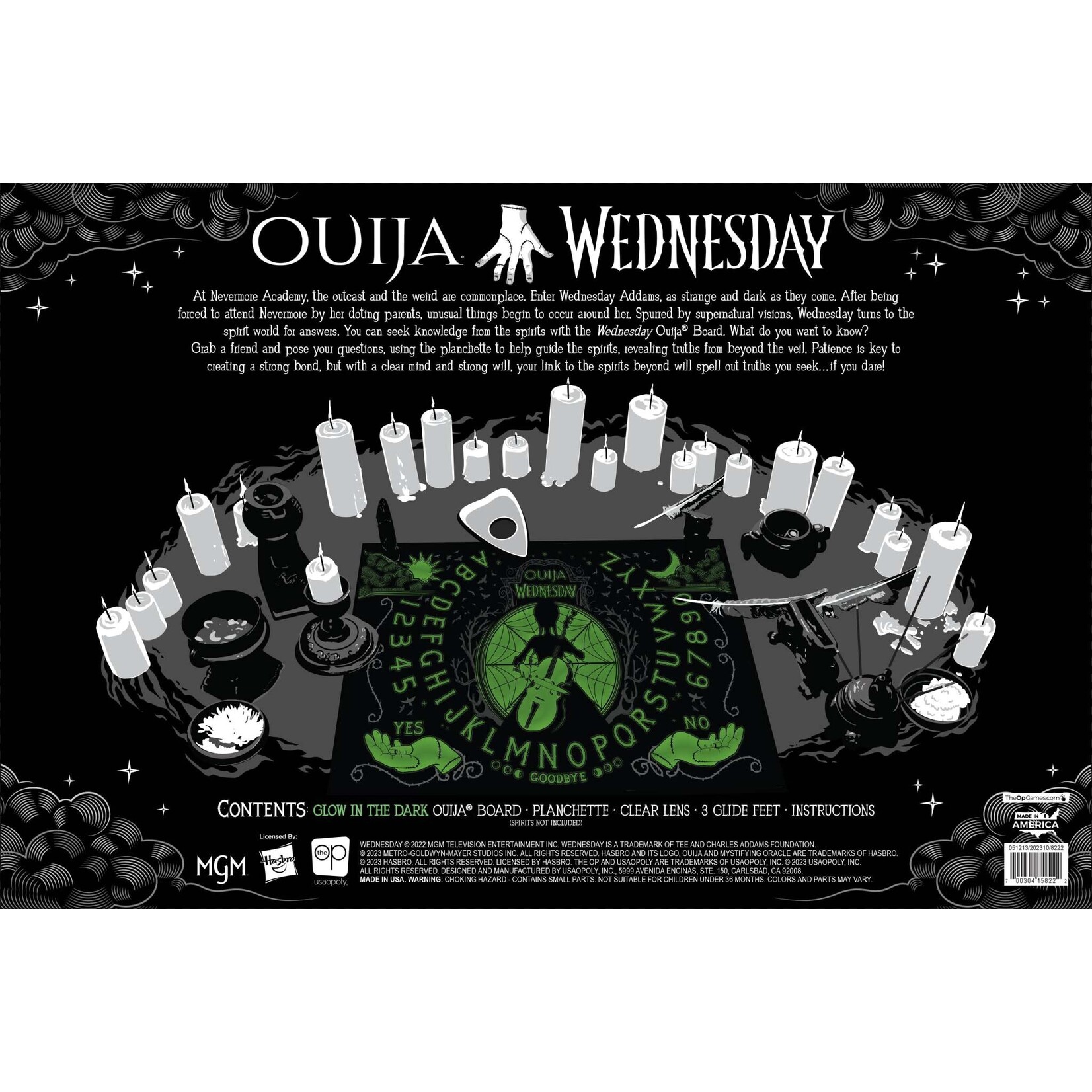 The Op Ouija: Wednesday