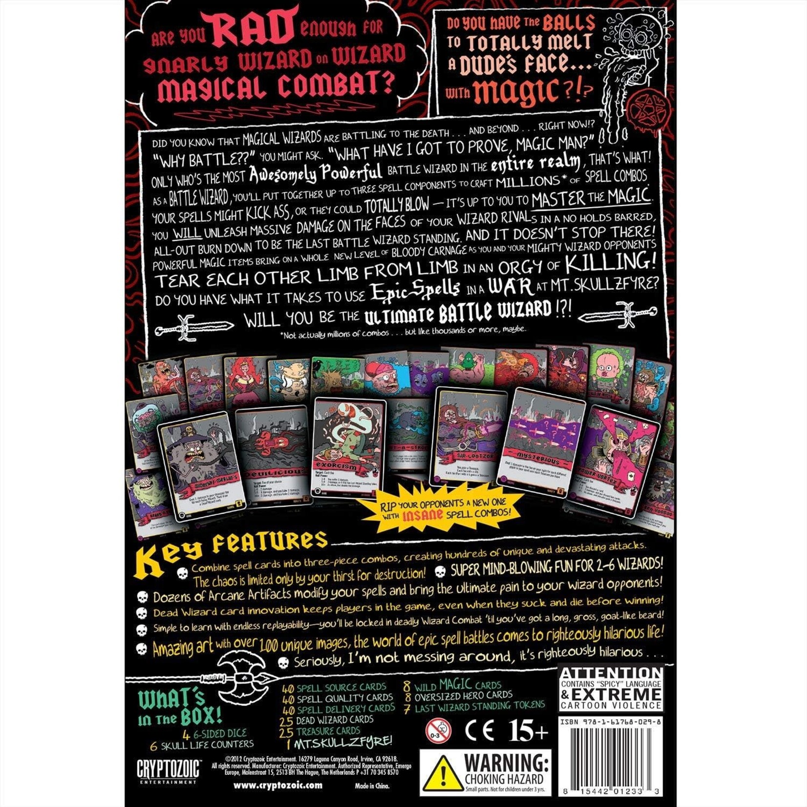 Cryptozoic Entertainment Epic Spell Wars of the Battle Wizards: 1 - Duel at Mount Skullzfyre