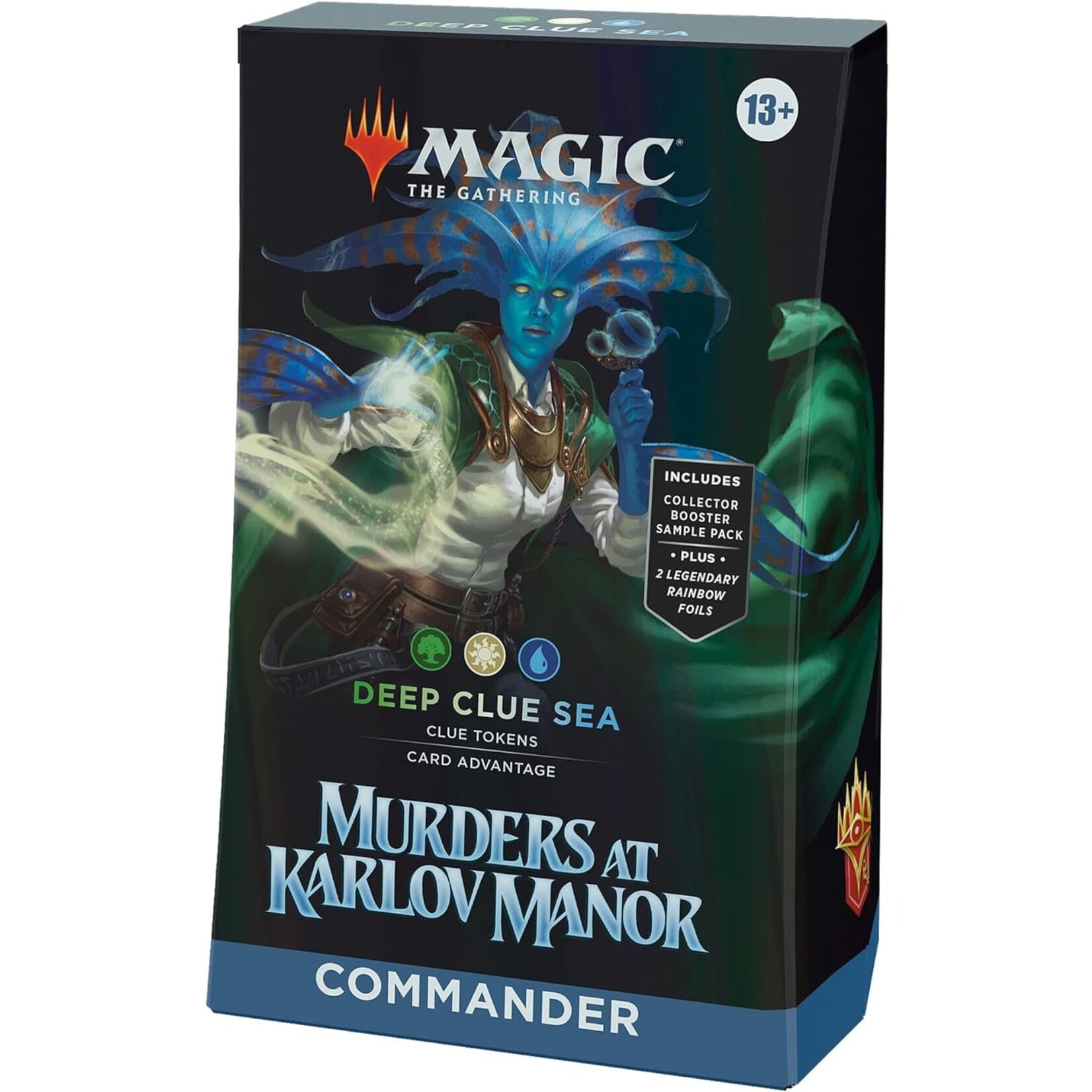 Wizards of the Coast Murders at Karlov Manor Commander Deck: Deep Clue Sea