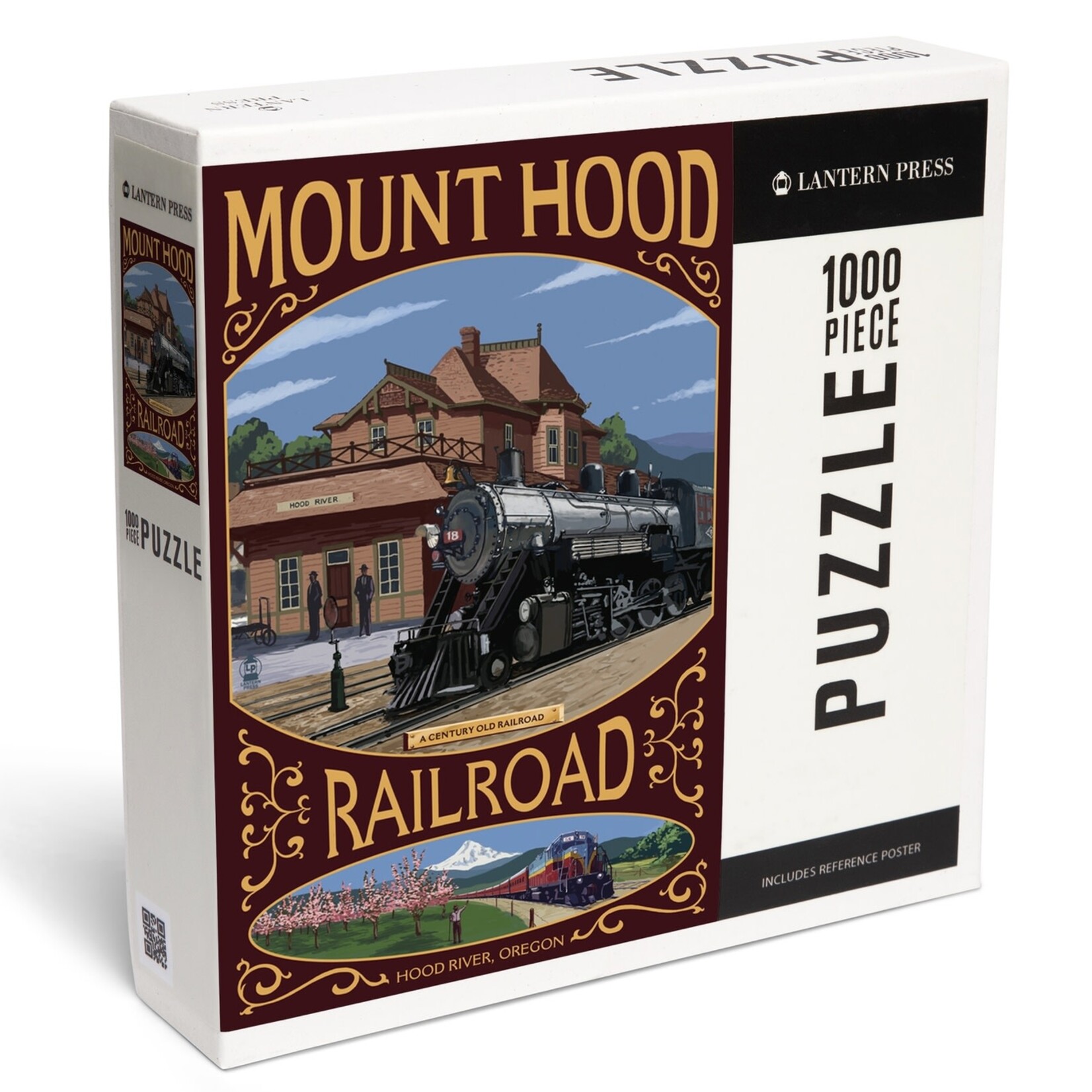 Lantern Press Mt Hood Railroad 1000 Piece Puzzle