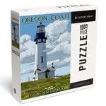Lantern Press Yaquina Head Lighthouse 1000 Piece Puzzle