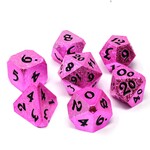 Die Hard Dice 7 Piece RPG Set - Rosefire Fury