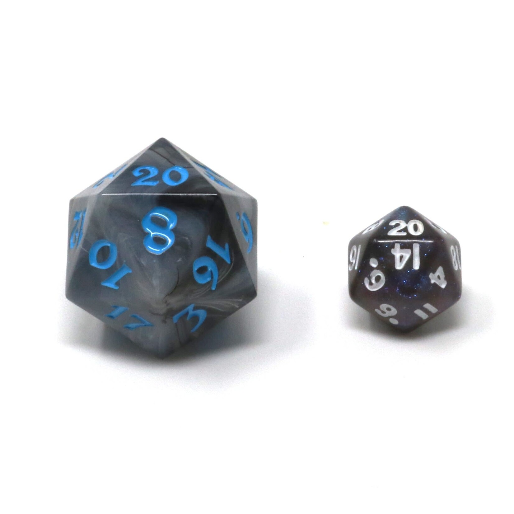 Die Hard Dice Critlings 7 Piece Mini RPG Set - Indigo Sparkle