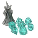 Die Hard Dice Critlings 7 Piece Mini RPG Set - Minty Breeze