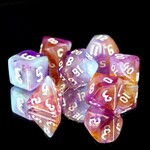 Die Hard Dice 7 Piece RPG Set - Amethyst Sunset