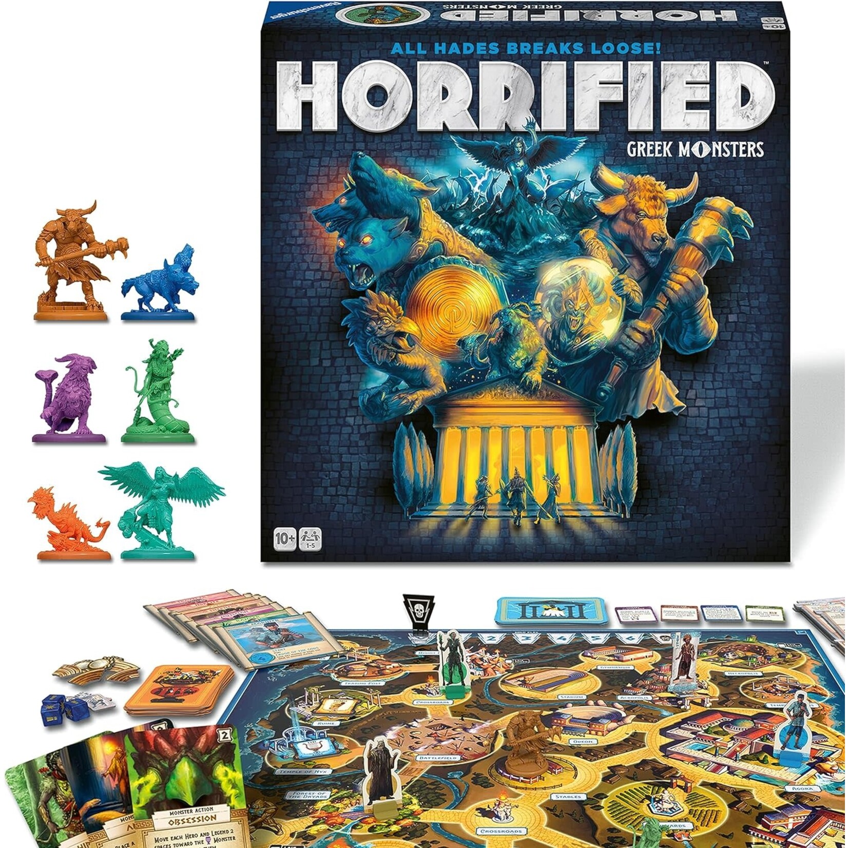 Ravensburger Horrified: Greek Monsters