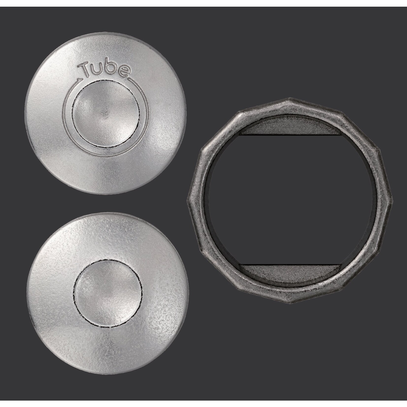 Hanayama Cast Metal Puzzle Level 5: Tube