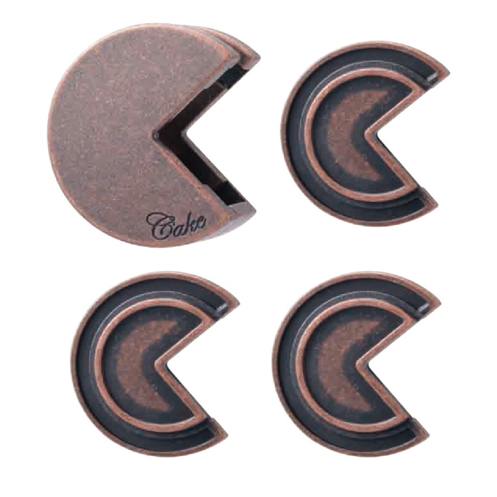 Hanayama Cast Metal Puzzle Level 4: Cake