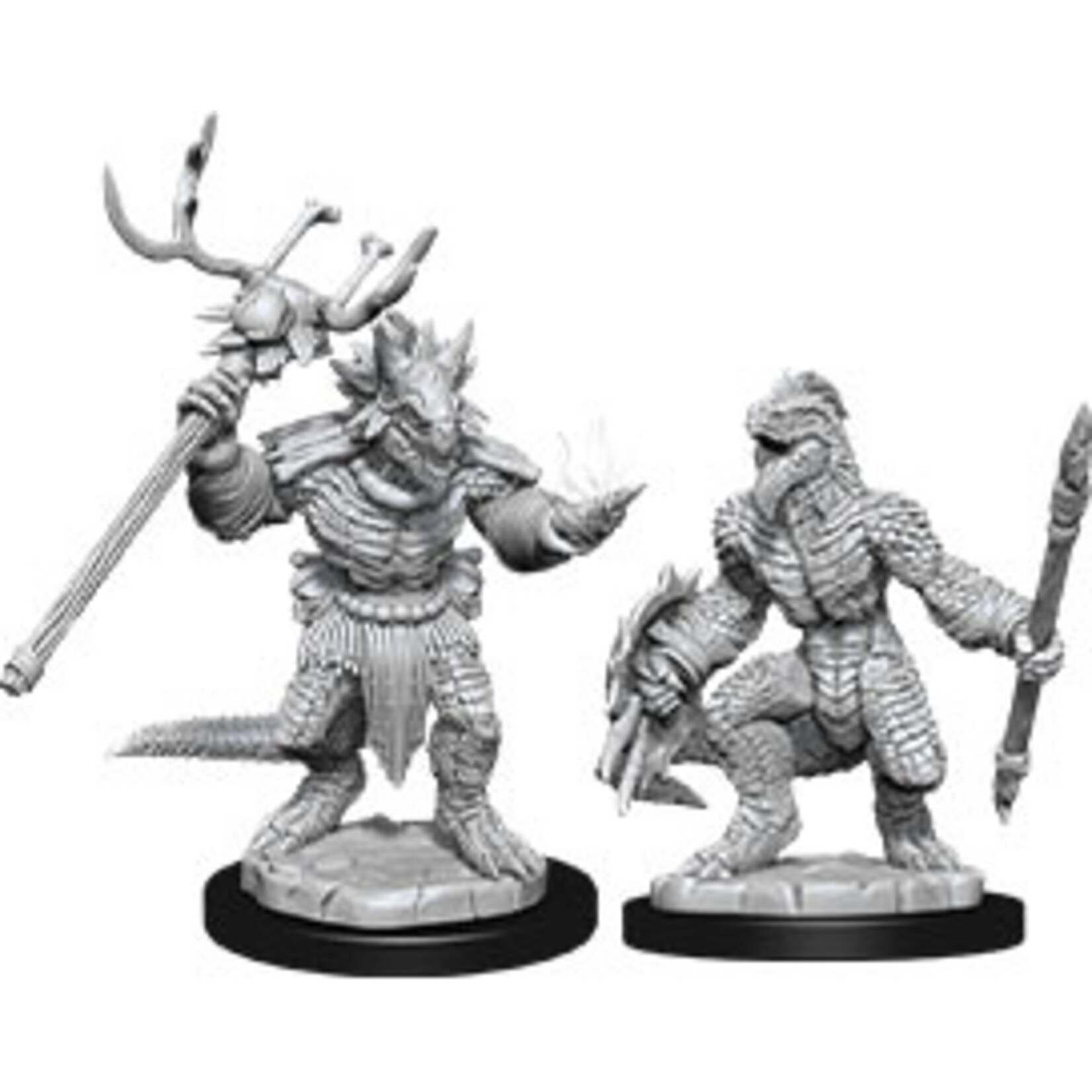 WizKids D&D Nolzur's Marvelous Miniatures: Lizardfolk & Lizardfolk Shaman