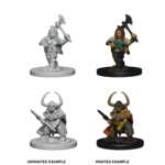 WizKids D&D Nolzur's Marvelous Miniatures: Dwarf Barbarian, Female