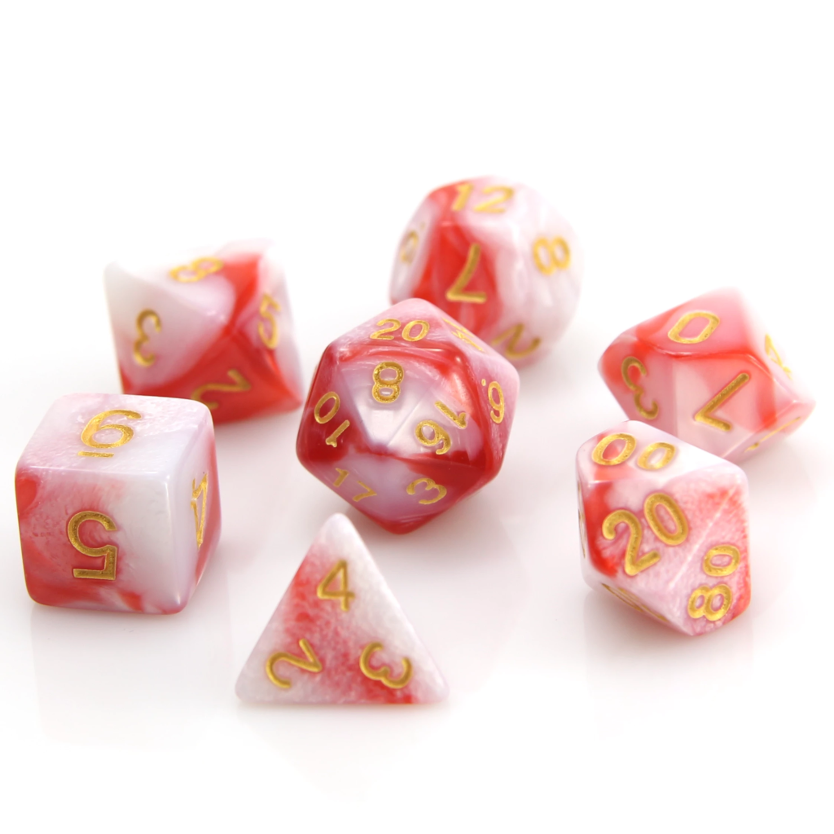 Die Hard Dice 7 Piece RPG Set - Koi