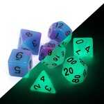 Die Hard Dice 7 Piece RPG Set - Glow-in-the-Dark - Eldritch Blast