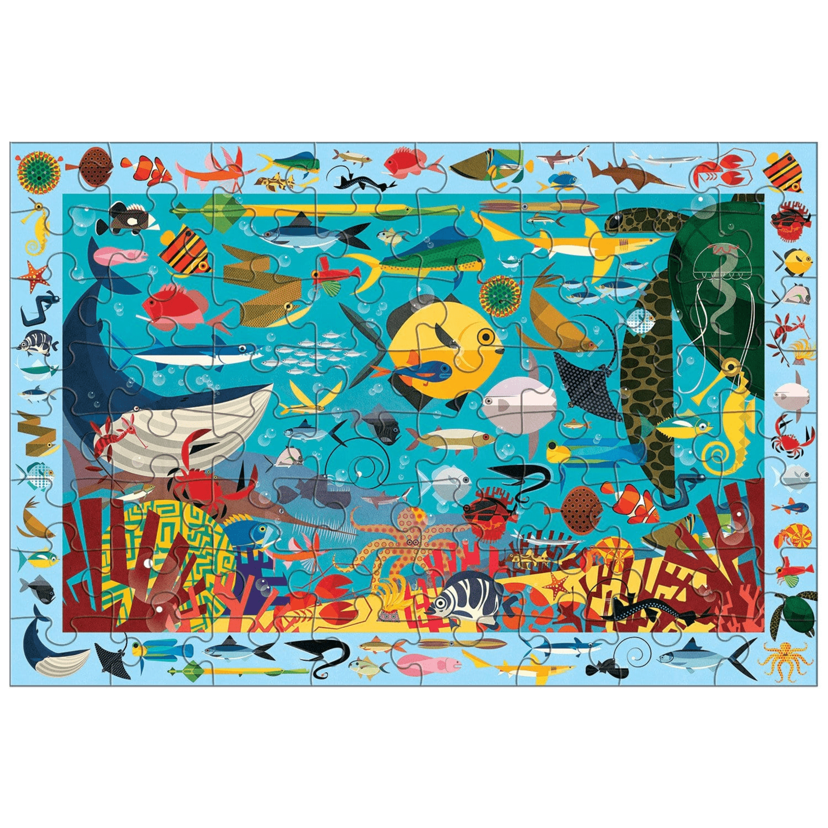Mudpuppy Search & Find 64 Piece Puzzle - Ocean Life