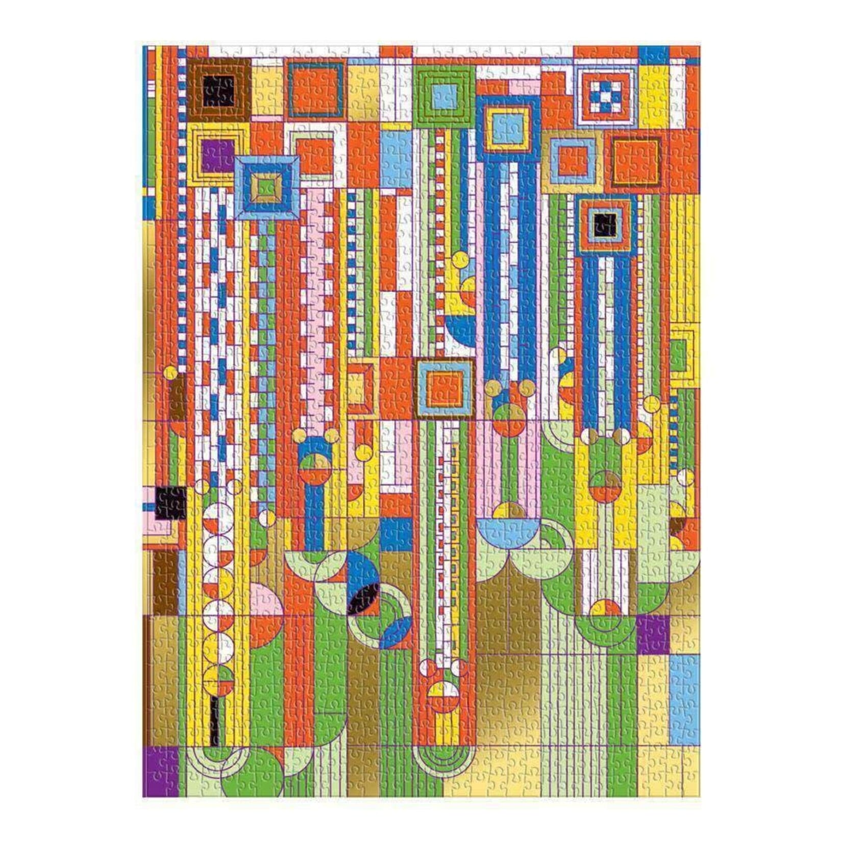 galison Frank Lloyd Wright - Saguaro Cactus And Forms 1000 Piece Foil Jigsaw Puzzle