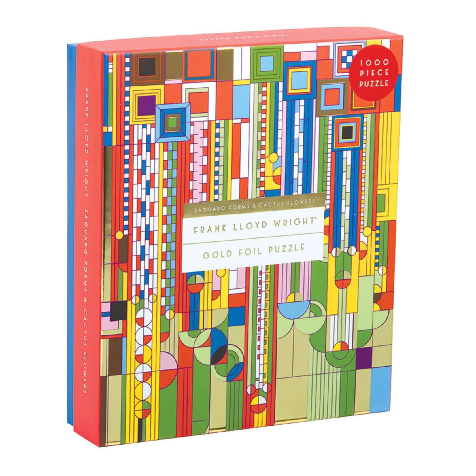 galison Frank Lloyd Wright - Saguaro Cactus And Forms 1000 Piece Foil Jigsaw Puzzle