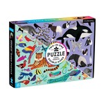 Mudpuppy Double-Sided Puzzle - Animal Kingdom 100 Pieces