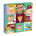 galison Coffeeology 500 Piece Jigsaw Puzzle