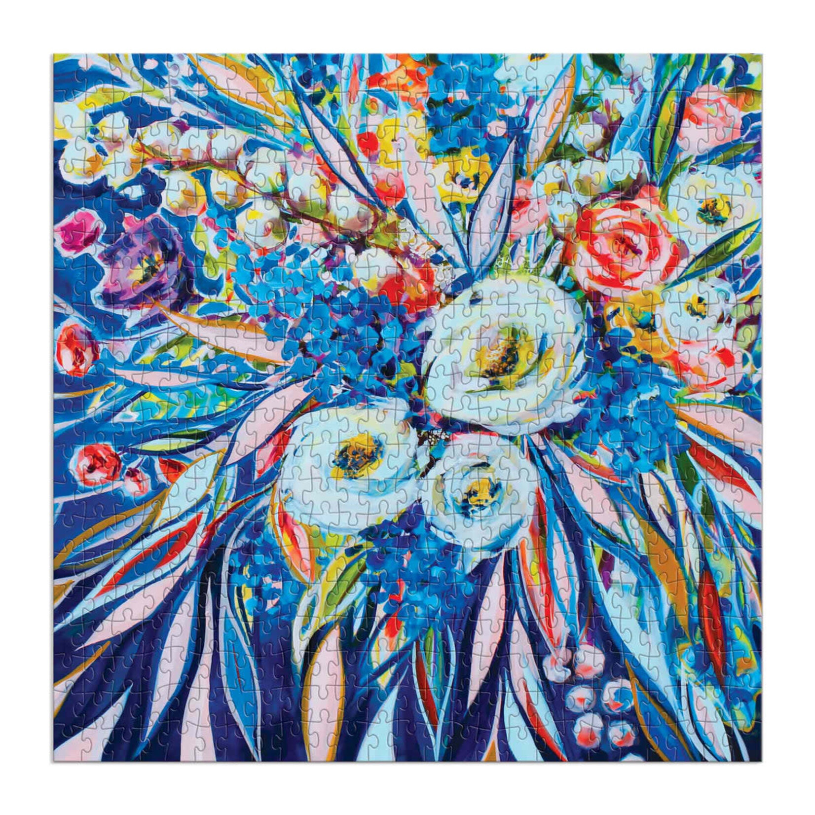 galison Artful Blooms 500 Piece Puzzle