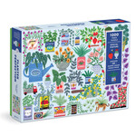 galison Planter Perfection 1000 Piece Puzzle with Shaped Pieces