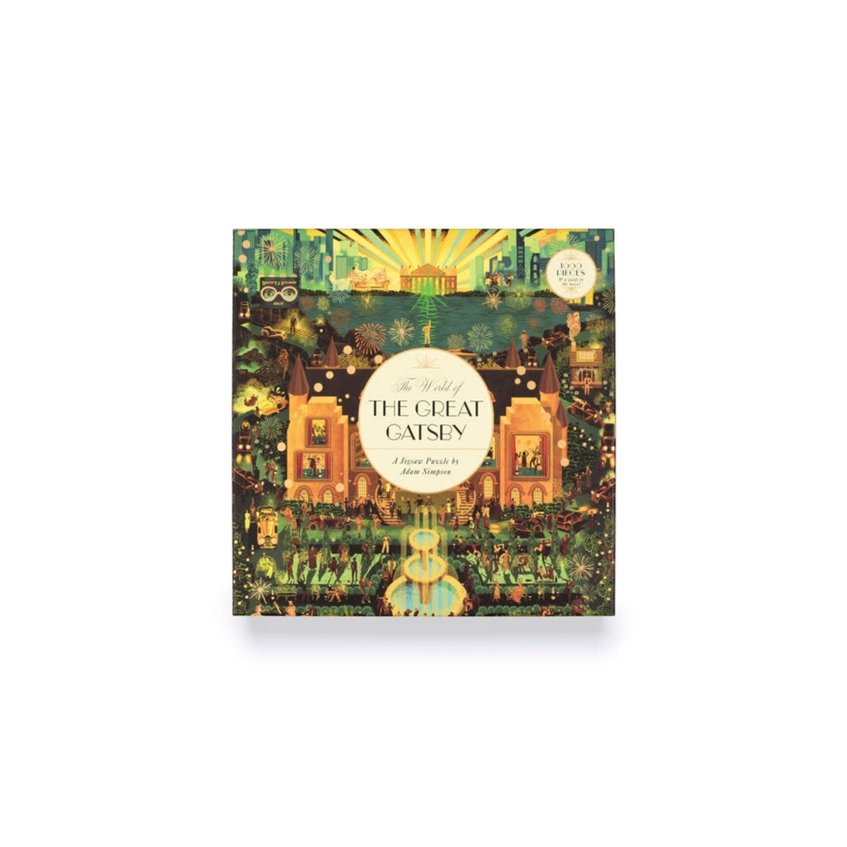 Laurence King The World of The Great Gatsby 1000 Piece Jigsaw Puzzle