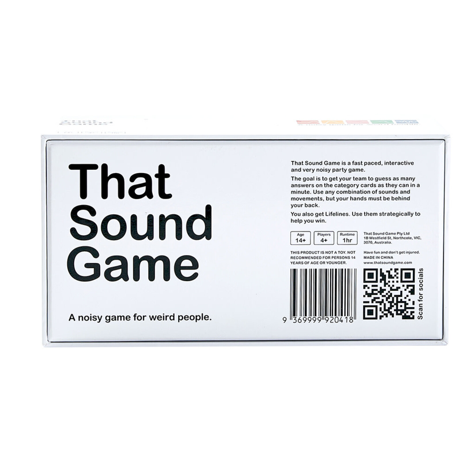 That Sound Game That Sound Game