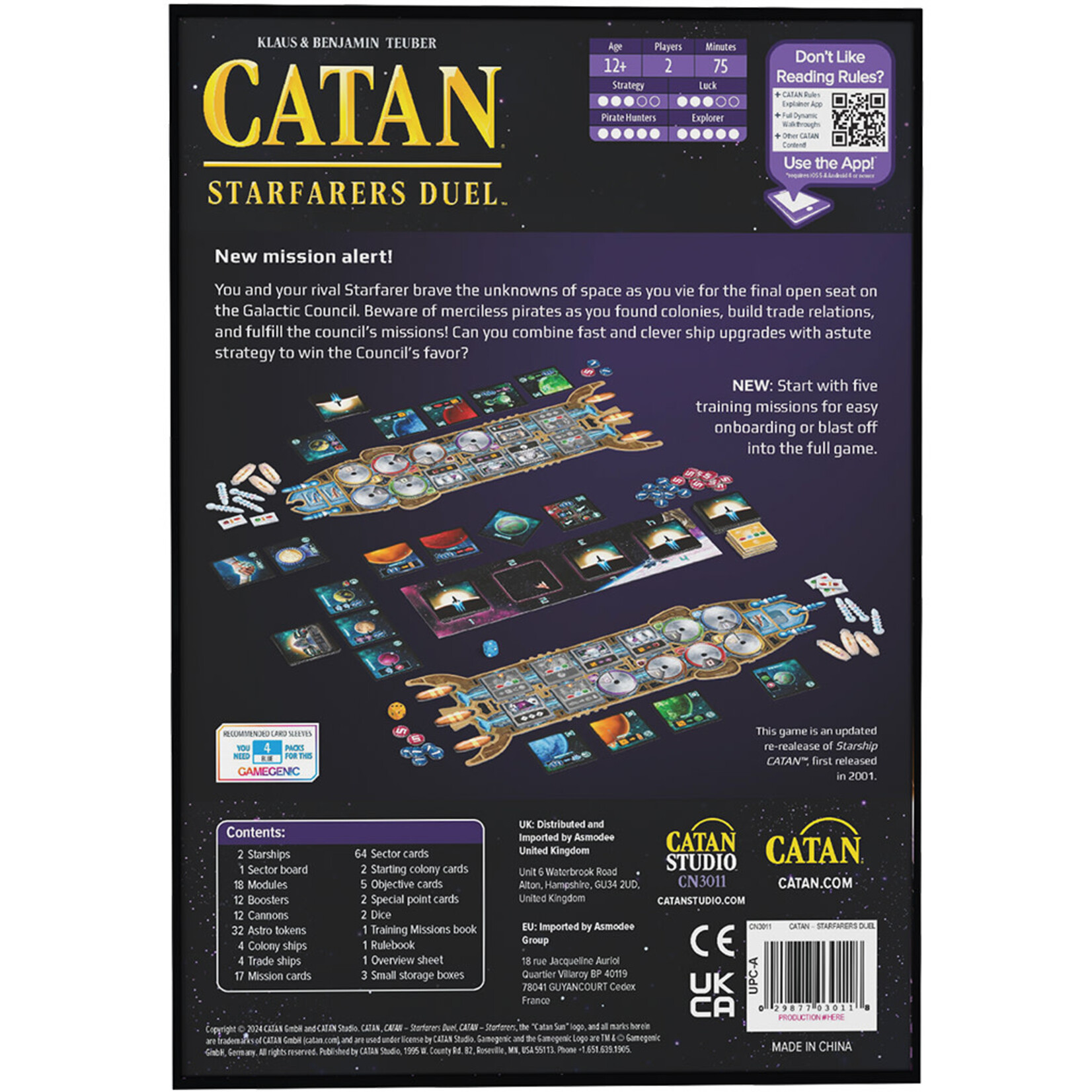 Catan Studios Catan: Starfarers Duel