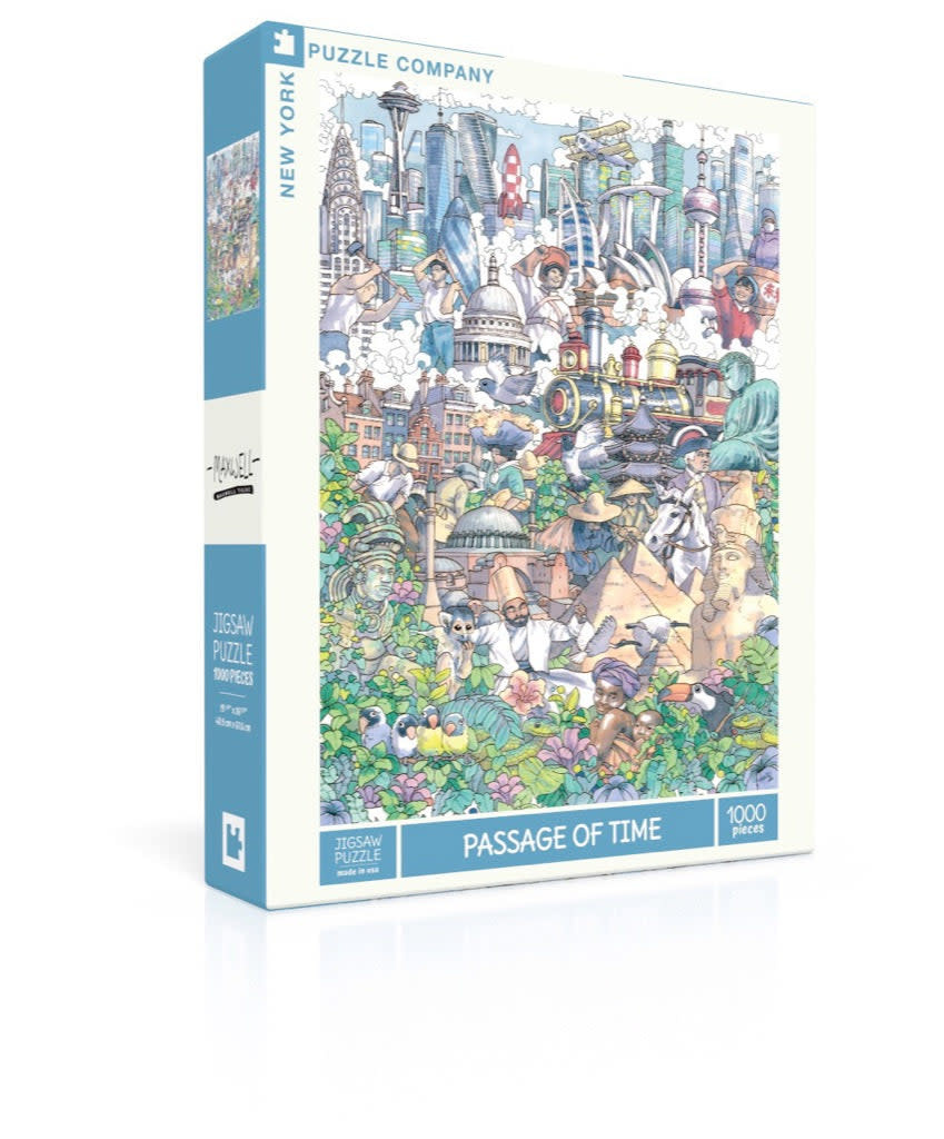 New York Puzzle Co Maxwell Passage of Time 1000 Piece Puzzle