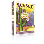 New York Puzzle Co Sunset - Cactus Blooms 500 Piece Puzzle