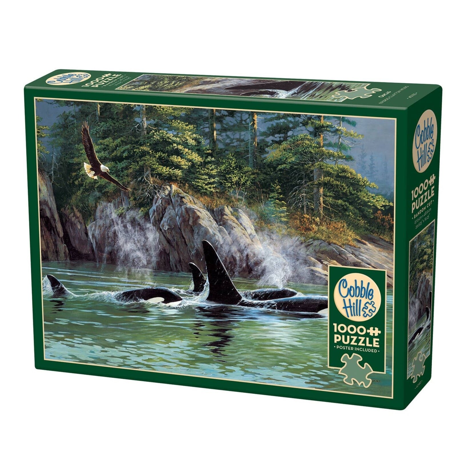 Cobble Hill Orcas 1000 Piece Puzzle