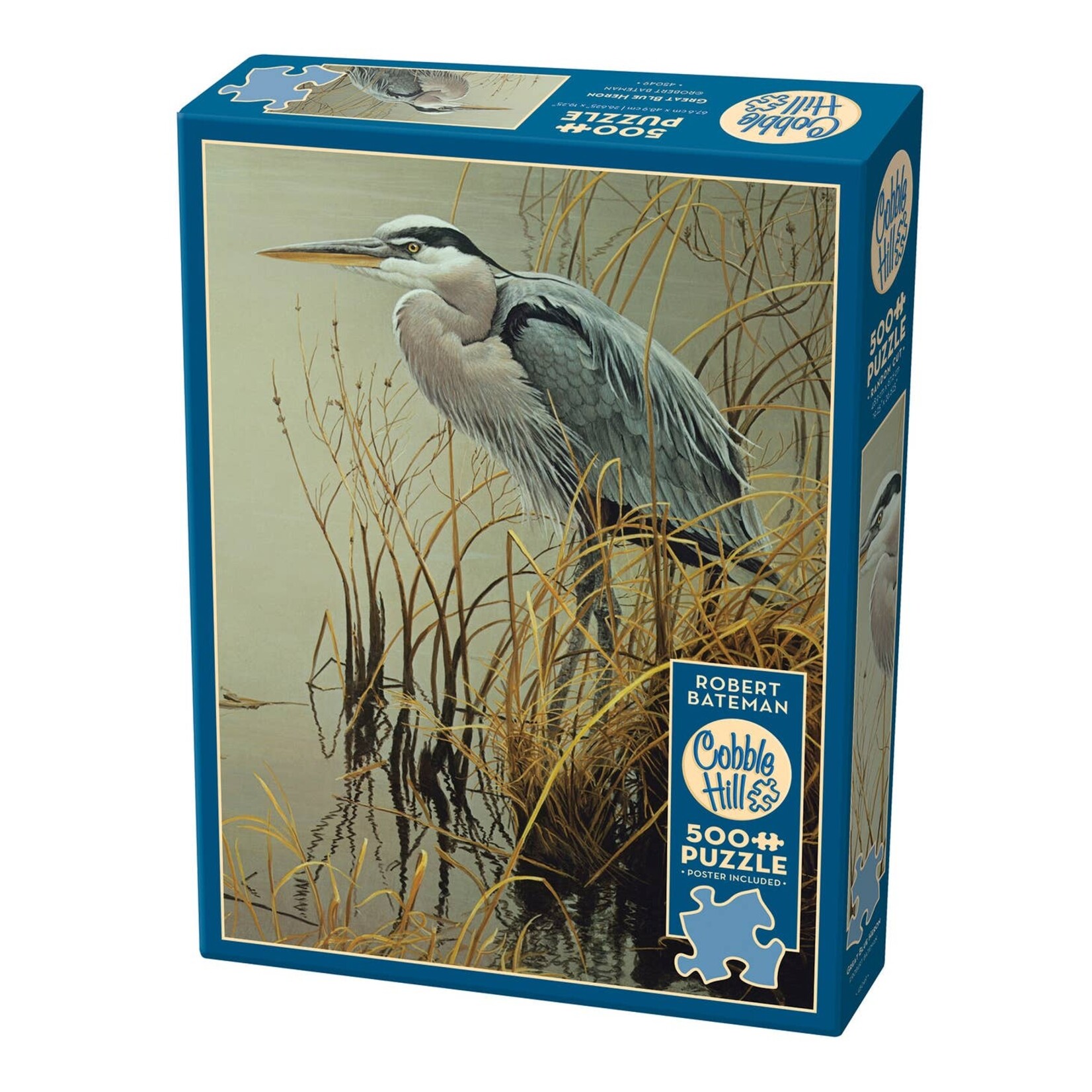 Cobble Hill Great Blue Heron 500 Piece Puzzle