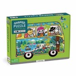 Mudpuppy Shaped Puzzle - Adventure Van 75 Pieces