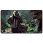 Ultra Pro International Fallout Black Stitched Playmat - Mysterious Stranger