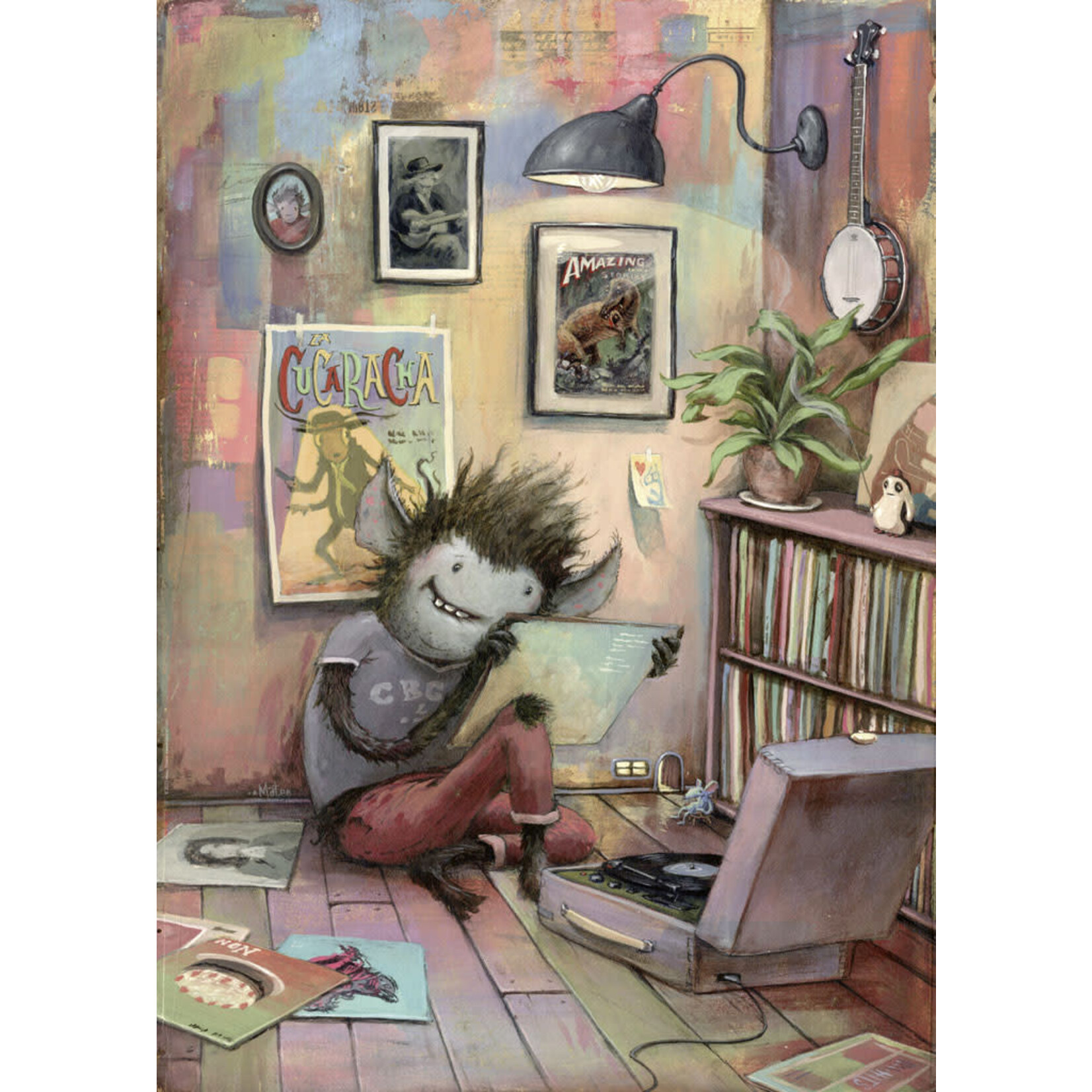 Heye Zozoville - Vinyl Monster 1000 Piece Puzzle