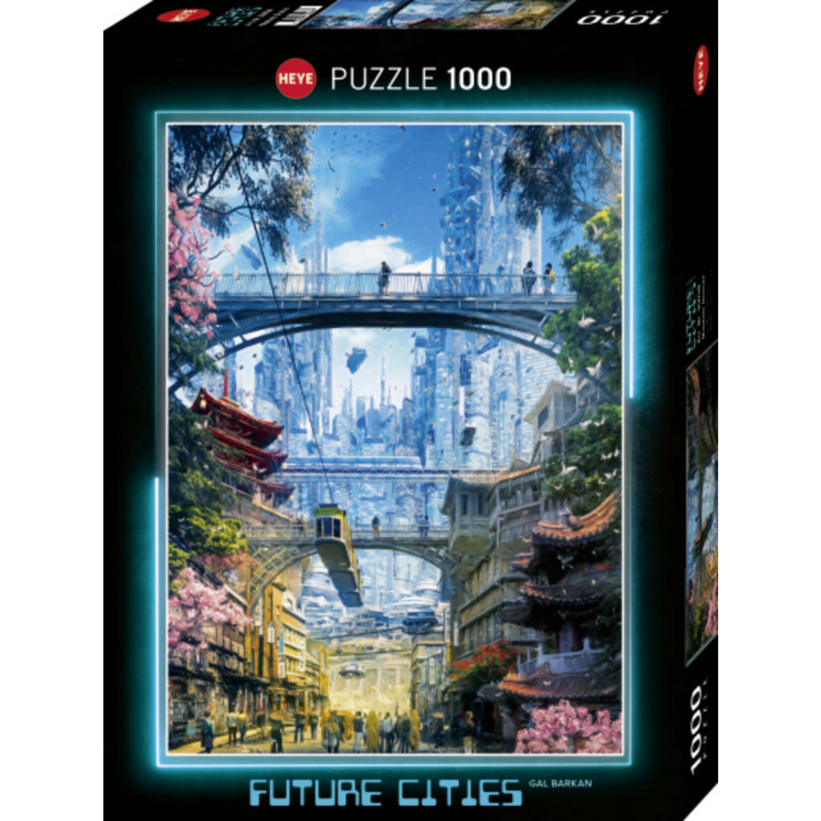 Heye Future Cities - Markets Districts 1000 Piece Puzzle