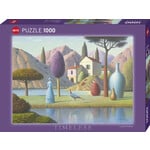 Heye Timeless - Lady In Blue 1000 Piece Puzzle